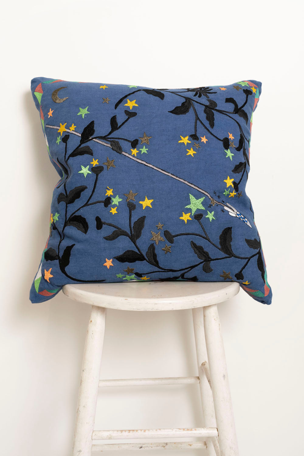 "Race to the Stars" Pillow - Midnight/Multi