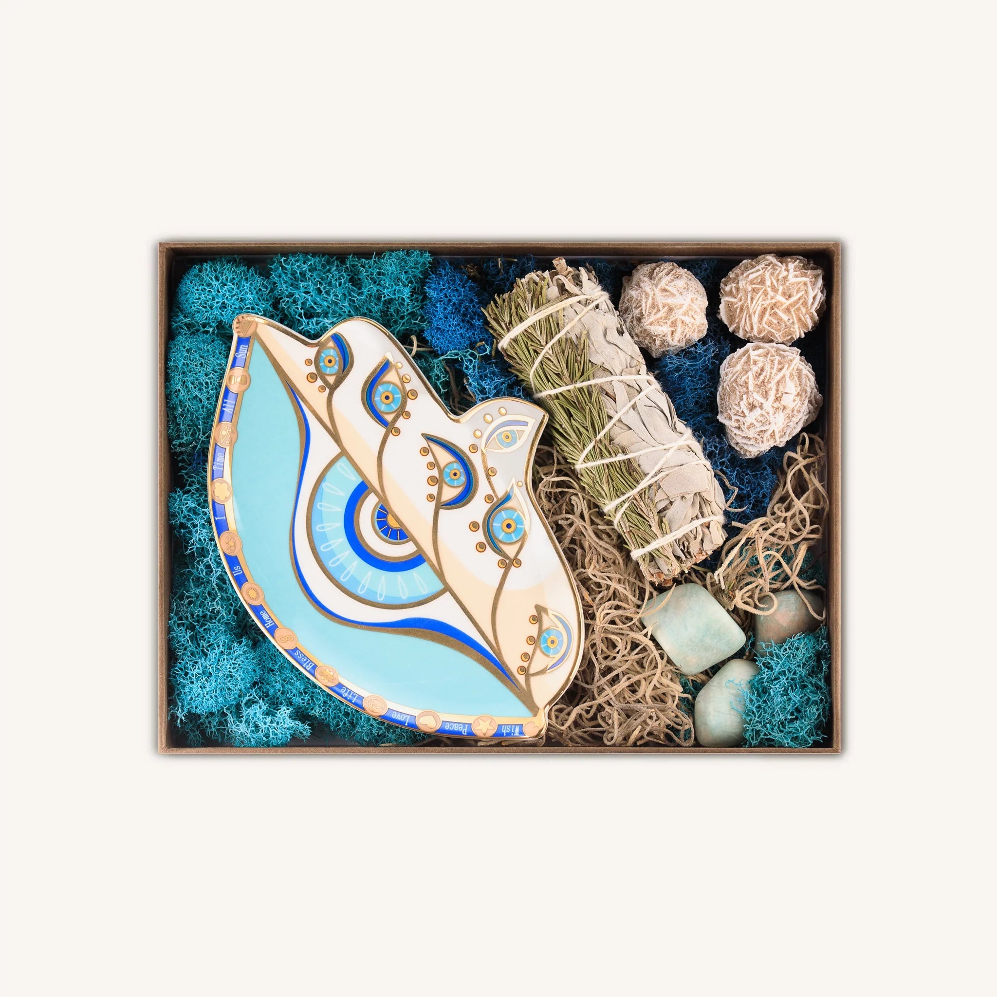 Protection & Manifestation - Hamsa & Sage Box