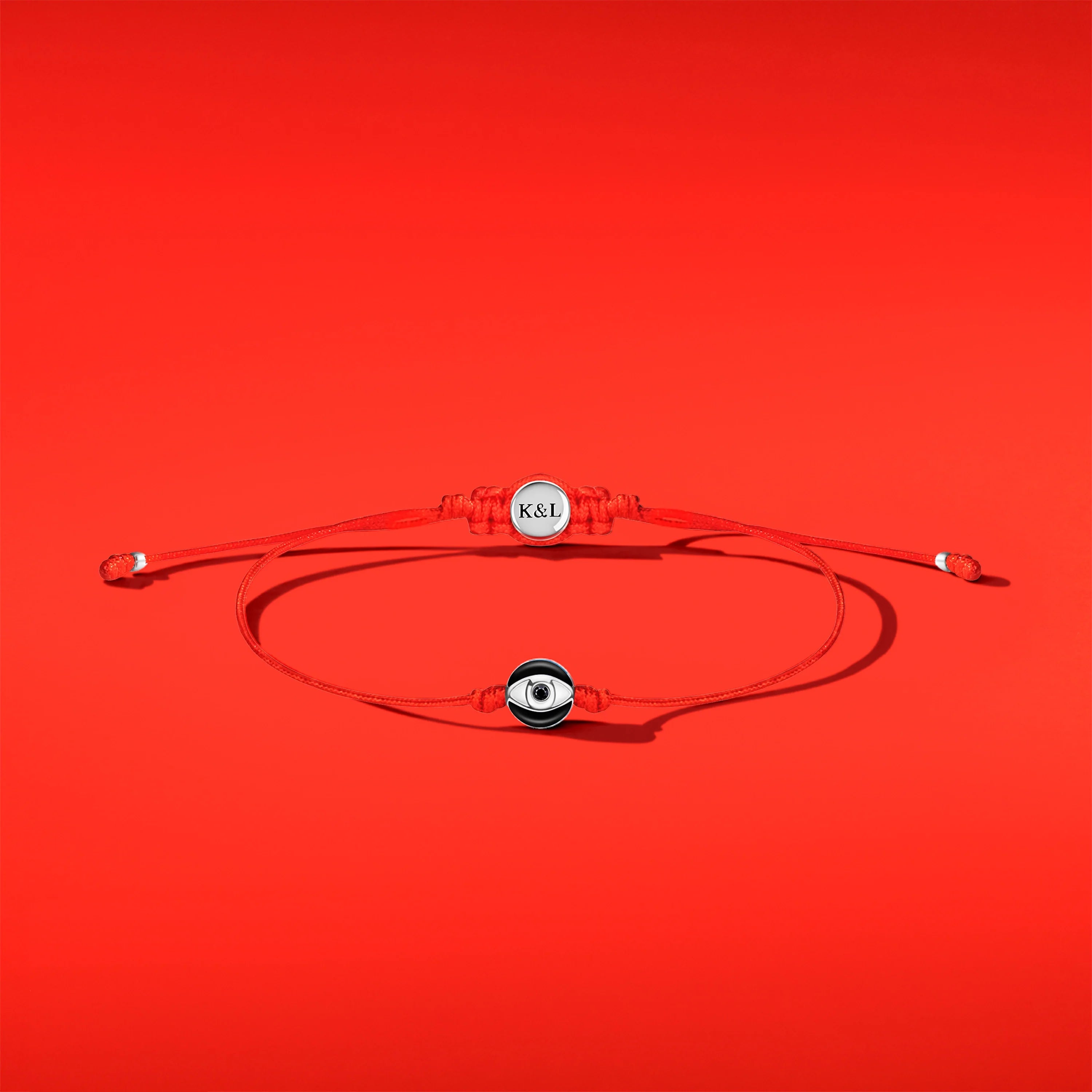 Fierce Protector - Evil Eye Red String Bracelet