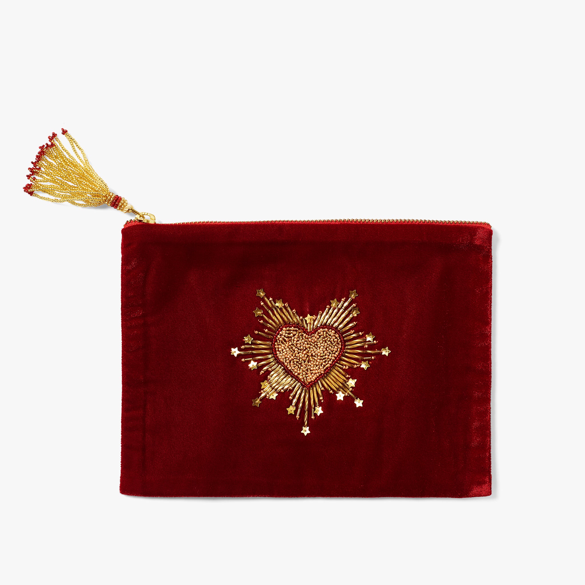 Olivia Dar Velvet sale Pouch