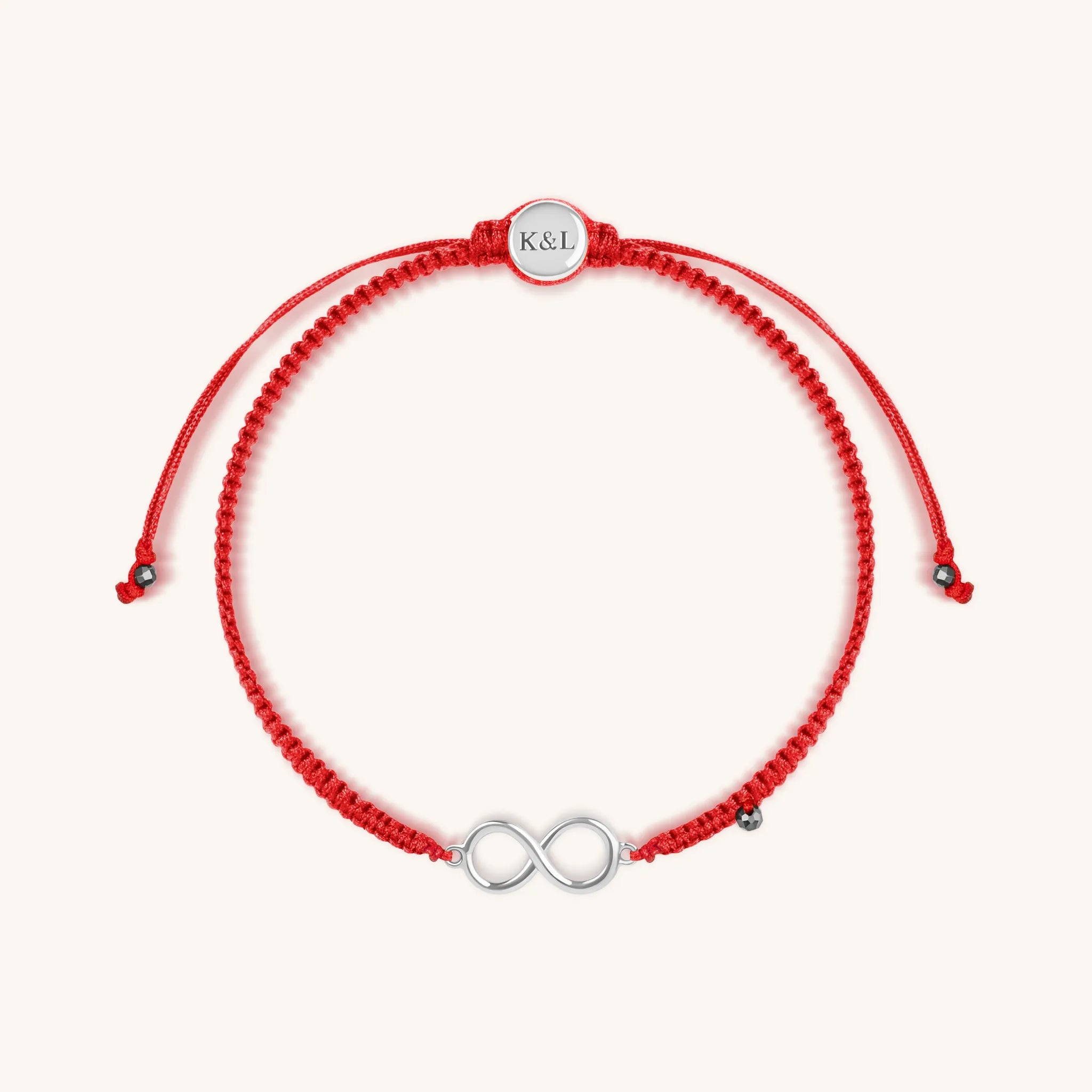 Endless Bliss - Red String Infinity Charm Bracelet